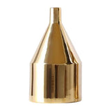 Max Nordic Style Gold Plating Flower Vase Ceramic Flower Bottle M - Aladdin Shoppers