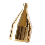 Max Nordic Style Gold Plating Flower Vase Ceramic Flower Bottle M - Aladdin Shoppers
