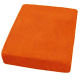 Max Orange Stretch Sofa Seat Cushion Covers Couch Slipcover 1 Seater - Aladdin Shoppers