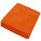 Max Orange Stretch Sofa Seat Cushion Covers Couch Slipcover 3 Seater - Aladdin Shoppers