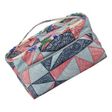 Max Oxford Cloth Knitting Yarn Totes Case Crochet Hooks Storage Bag Geometry - Aladdin Shoppers