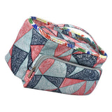 Max Oxford Cloth Knitting Yarn Totes Case Crochet Hooks Storage Bag Geometry - Aladdin Shoppers