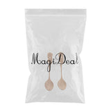 Max Pack of 2 Stainless Steel Soup Coffee Spoon with Long Handle Rose Gold - Aladdin Shoppers