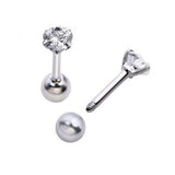 Max Pair Heart Tragus Lip Ring Ear Stud Earring Body Piercing - Aladdin Shoppers