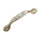 Max Pastoral Ceramic Cabinet Handles European Style Pulls Rose-gold Color Knob A - Aladdin Shoppers