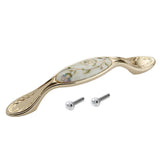 Max Pastoral Ceramic Cabinet Handles European Style Pulls Rose-gold Color Knob J - Aladdin Shoppers