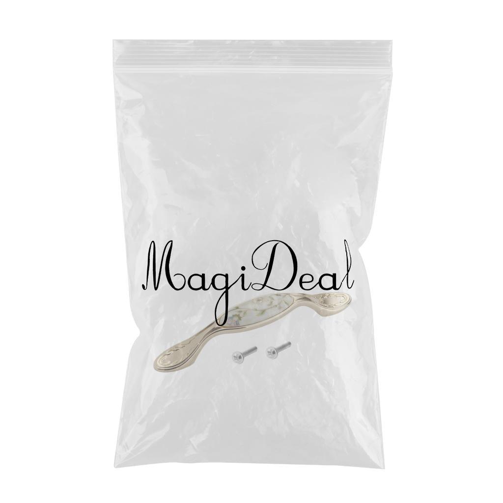 Max Pastoral Ceramic Cabinet Handles European Style Pulls Rose-gold Color Knob J - Aladdin Shoppers