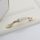Max Pastoral Ceramic Cabinet Handles European Style Pulls Rose-gold Color Knob J - Aladdin Shoppers