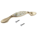 Max Pastoral Ceramic Cabinet Handles European Style Pulls Rose-gold Color Knob J - Aladdin Shoppers