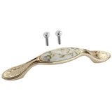 Max Pastoral Ceramic Cabinet Handles European Style Pulls Rose-gold Color Knob J - Aladdin Shoppers