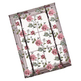 Max Peony Flower Purple Roman Curtain Kitchen Window Blinds Curtains 120 x120cm - Aladdin Shoppers