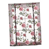Max Peony Flower Purple Roman Curtain Kitchen Window Blinds Curtains 120 x120cm - Aladdin Shoppers