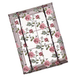 Max Peony Flower Purple Roman Curtain Kitchen Window Blinds Curtains  80 x120cm