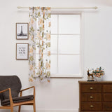 Max Peony Flower Roman Curtain Kitchen Window Blinds Curtains Yellow 100 x120cm - Aladdin Shoppers