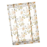 Max Peony Flower Roman Curtain Kitchen Window Blinds Curtains Yellow 100 x120cm - Aladdin Shoppers