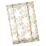 Max Peony Flower Roman Curtain Kitchen Window Blinds Curtains Yellow 120 x120cm - Aladdin Shoppers