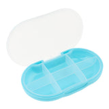 Max Pill Box Medicine Organizer Container Case Storage Holder for Purse Blue - Aladdin Shoppers