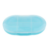 Max Pill Box Medicine Organizer Container Case Storage Holder for Purse Blue - Aladdin Shoppers