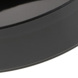 Max Plastic Round Ikebana Suiban Vase Pot Bonsai Flower Container Black 28cm - Aladdin Shoppers