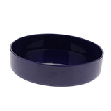 Max Plastic Round Ikebana Suiban Vase Pot Bonsai Flower Container Navy Blue 33cm - Aladdin Shoppers