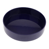 Max Plastic Round Ikebana Suiban Vase Pot Bonsai Flower Container Navy Blue 33cm - Aladdin Shoppers