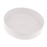 Max Plastic Round Ikebana Suiban Vase Pot Bonsai Flower Container White 28cm - Aladdin Shoppers