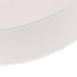 Max Plastic Round Ikebana Suiban Vase Pot Bonsai Flower Container White 28cm - Aladdin Shoppers