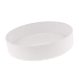 Max Plastic Round Ikebana Suiban Vase Pot Bonsai Flower Container White 28cm - Aladdin Shoppers