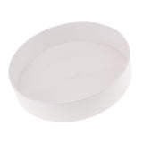 Max Plastic Round Ikebana Suiban Vase Pot Bonsai Flower Container White 28cm - Aladdin Shoppers