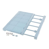Max plastic wardrobe layered partition adjustable shelf storage rack 30cm L Blue - Aladdin Shoppers