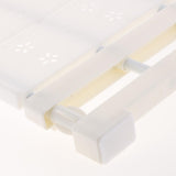 Max plastic wardrobe layered partition adjustable shelf storage rack 38cm M White - Aladdin Shoppers