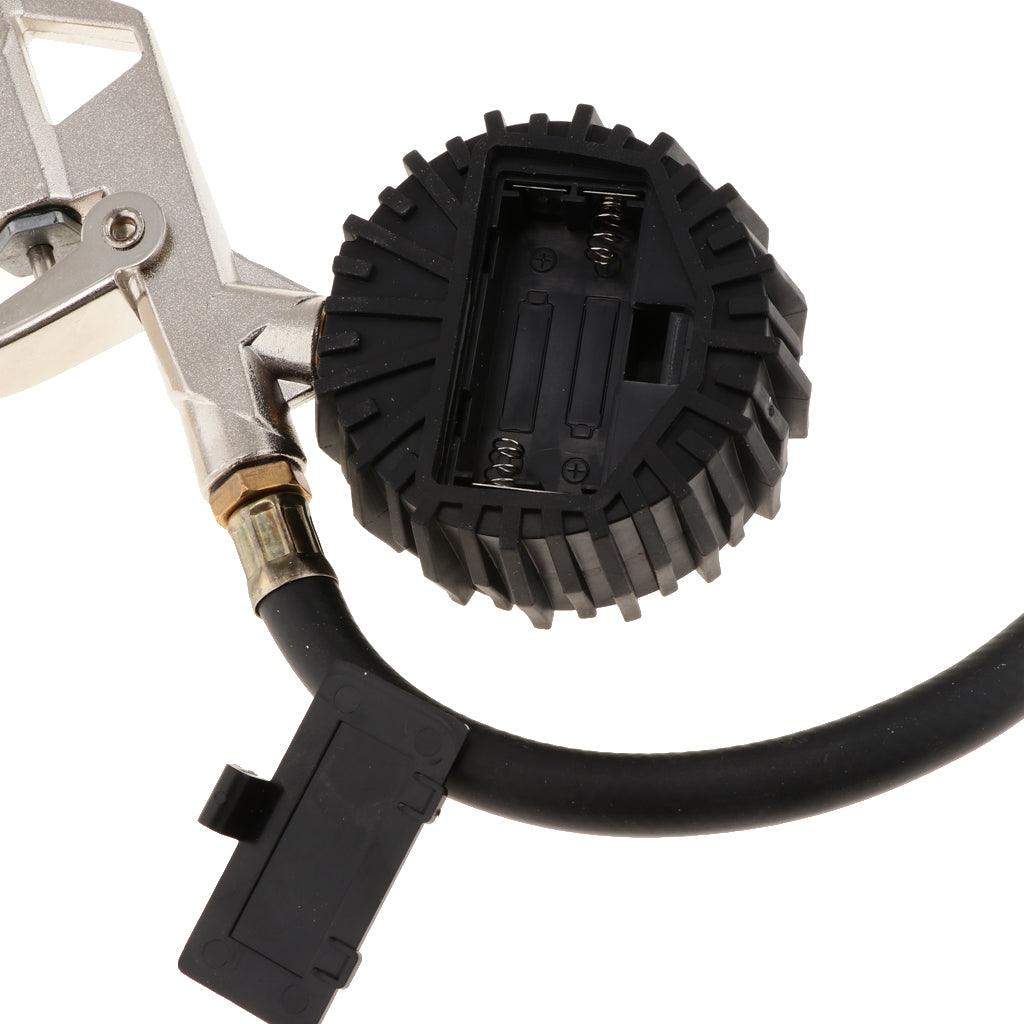 Max Portable Car Motorcycle Truck Digital Inflator Tyre Pressure Gauge Kit For Safe Driving - Aladdin Shoppers