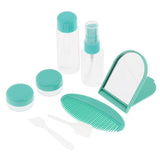 Max Portable Travel Empty Bottle Set With Bag For Makeup Shampoo Shower Lotions - Aladdin Shoppers