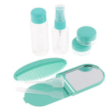 Max Portable Travel Empty Bottle Set With Bag For Makeup Shampoo Shower Lotions - Aladdin Shoppers