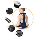 Max Posture Corrector Back Shoulder Support Brace Belt Spinal Humpback Brace S - Aladdin Shoppers