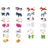 Max Preschool Educational Puzzle Cognitive Card Matching Game Farm Animals - Aladdin Shoppers