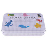 Max Preschool Educational Puzzle Cognitive Card Matching Game Marine Animals - Aladdin Shoppers