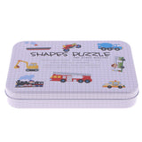 Max Preschool Educational Puzzle Cognitive Card Matching Game Vehicle - Aladdin Shoppers