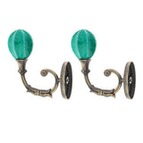 Max Pretty Window Curtain Tie Backs Drapes Holdback Traditional Green - Aladdin Shoppers
