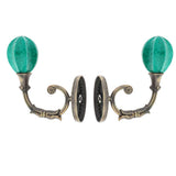 Max Pretty Window Curtain Tie Backs Drapes Holdback Traditional Green - Aladdin Shoppers