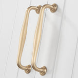 Max Pure Copper Kitchen Cabinet Handle Pull Furniture Door Drawer Puller A-128mm - Aladdin Shoppers