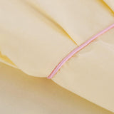 Max Pure Cotton 16inch Lace Ruffle Bed Skirt with Platform Beige-180x200cm - Aladdin Shoppers