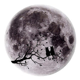 Max PVC Globe Earth Forest Animal Wallpaper Sticker Mural Panel Glow in Dark Grey - Aladdin Shoppers