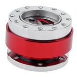 Max Quick Release Snap Off Hub Adapter for 6 Hole Steering Wheel Red - Aladdin Shoppers