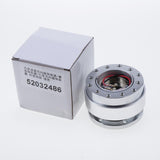 Max Quick Release Snap Off Hub Adapter for 6 Hole Steering Wheel Silver - Aladdin Shoppers