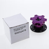 Max Racing Quick Release Snap Off Hub Adapter for 6-hole Steering Wheel Purple - Aladdin Shoppers