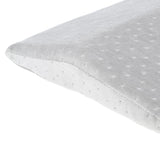 Max Removable Cover Memory Foam Triangle Lumar Cushion Wedge Pillow Grey - Aladdin Shoppers