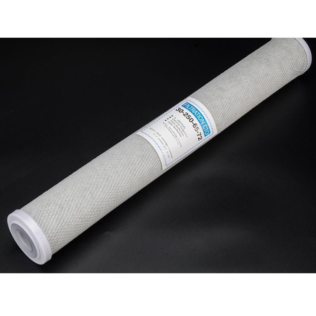 Max Replacement Activated Carbon 20 inch Water Filter Household Water Filtration - Aladdin Shoppers