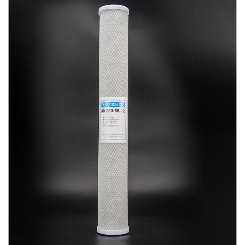 Max Replacement Activated Carbon 20 inch Water Filter Household Water Filtration - Aladdin Shoppers