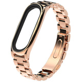 Max Replacement Band Metal Bracelet Wristband for Xiaomi Band 3 Rose Gold - Aladdin Shoppers